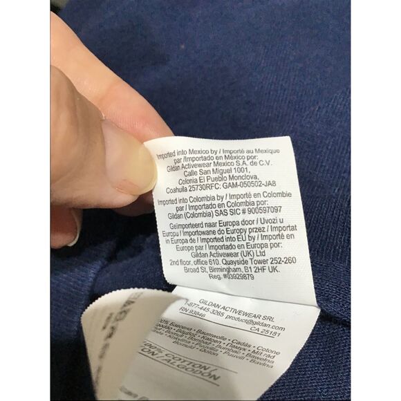 Black Cotton Women's Tee Small Dog Years Dead - Picture 5 of 7